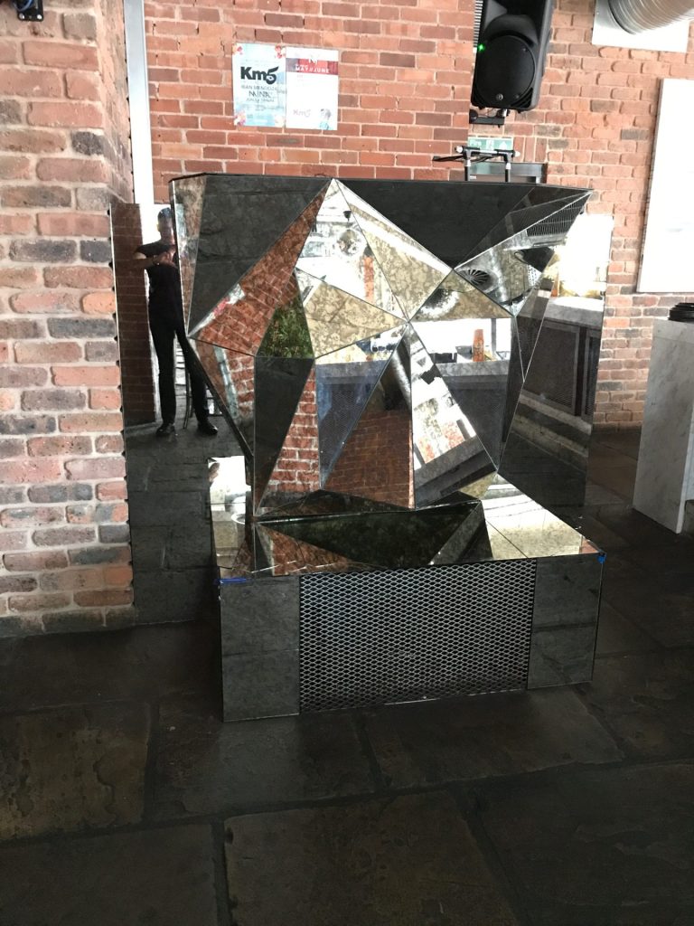 Mirror Glass 9 Antique Mirror Glass Sculpture