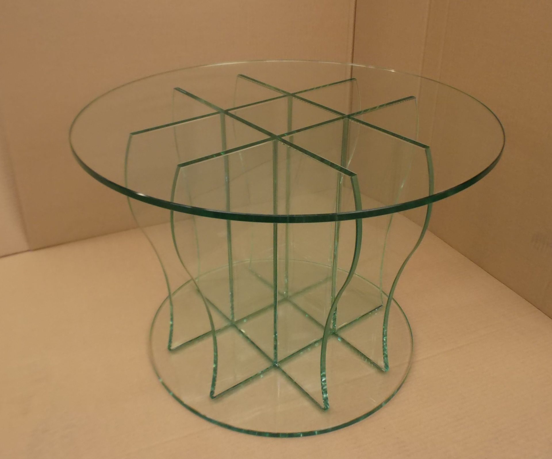 Glass Furniture 5 Glass Topped Table