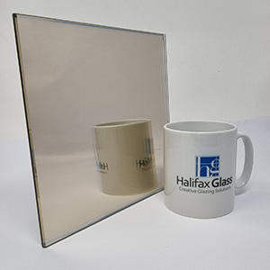 Champagne Mirror Glass Sample - Click to View Larger