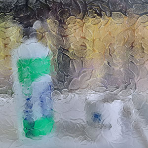 Glass Panels 28 Florielle Patterned Glass - Privacy Level 4