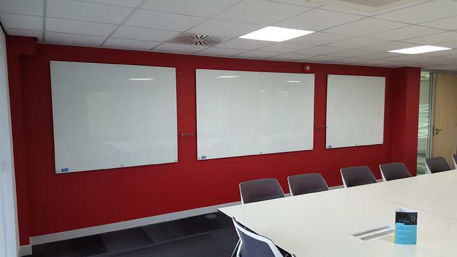 Glass Panels 13 Glass Wipe Boards for Offices