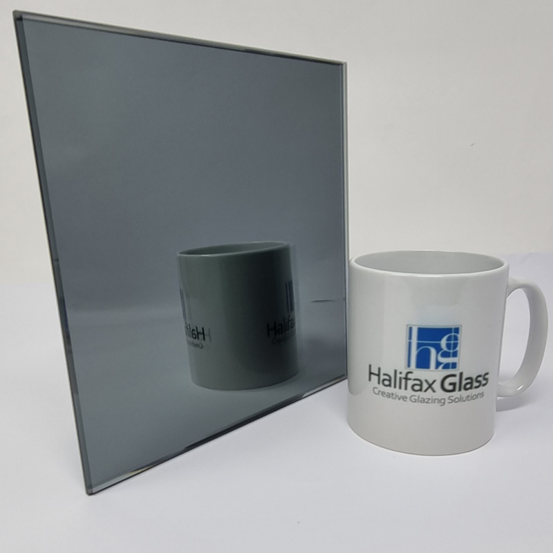 Grey Mirror Glass Sample