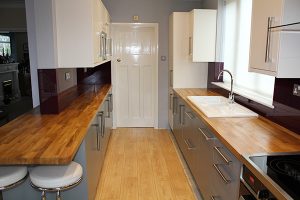 How to Improve Your Kitchen with a Glass Cooker Splashback 5 Image of a glass splashback to add depth to your kitchen