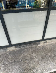 Image of double-glazed windows in a Commercial Building